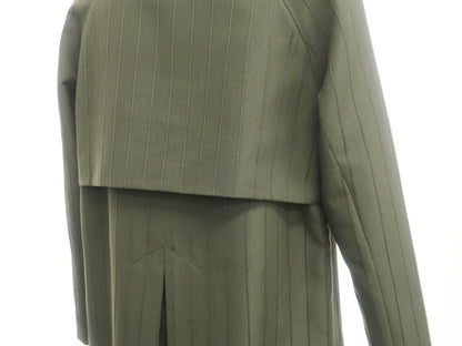 [New Outlet] LABRUM LONDON Spring/Summer 2022 Striped Raglan Coat Olive [Size S] [GRN] [S/S] [Condition Rank N-] [Men&