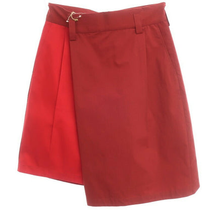 [New Outlet] LABRUM LONDON 22SS Cotton Wrap Shorts Red x Maroon [Size not listed (M size)] [RED] [S/S] [Condition Rank N-] [Men&