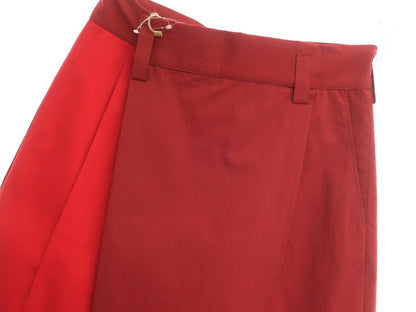 [New Outlet] LABRUM LONDON 22SS Cotton Wrap Shorts Red x Maroon [Size not listed (M size)] [RED] [S/S] [Condition Rank N-] [Men&