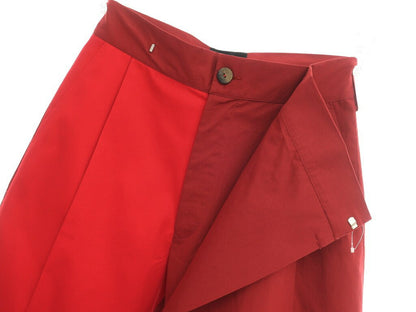 [New Outlet] LABRUM LONDON 22SS Cotton Wrap Shorts Red x Maroon [Size not listed (M size)] [RED] [S/S] [Condition Rank N-] [Men&