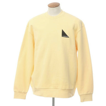 [New] LABRUM LONDON 2021AW Fleece-lined sweatshirt, yellow [Size M] [YEL] [A/W] [Condition rank N] [Men&