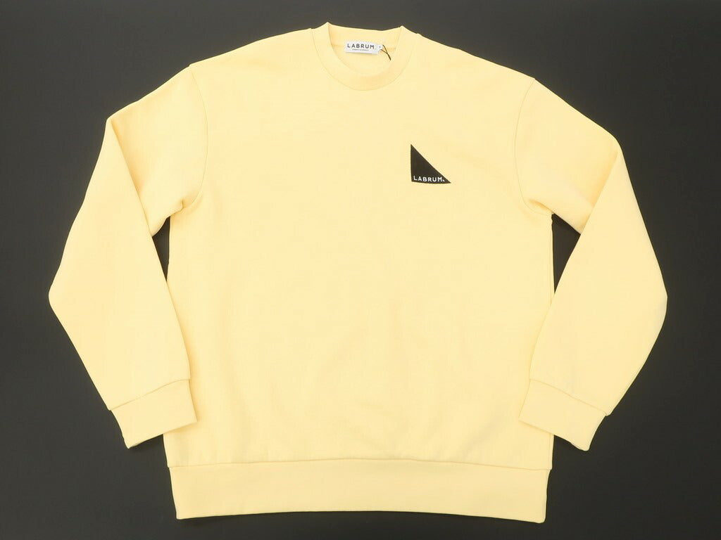 [New] LABRUM LONDON 2021AW Fleece-lined sweatshirt, yellow [Size M] [YEL] [A/W] [Condition rank N] [Men&