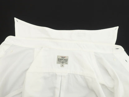 [Used] Keaton Chase Oxford button-down short-sleeve shirt, white [Size S] [WHT] [S/S] [Condition Rank B] [Men&