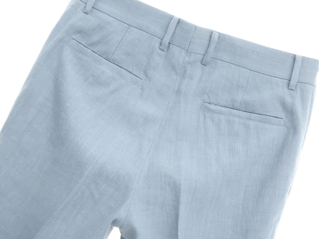 [Used] [Unused] Christian Dada Linen Alpaca Casual Slacks Pants Light Blue [Size 48] [BLU] [S/S] [Condition Rank S] [Men&