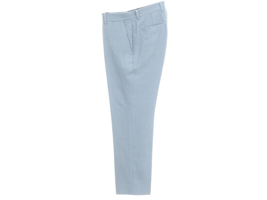 [Used] [Unused] Christian Dada Linen Alpaca Casual Slacks Pants Light Blue [Size 48] [BLU] [S/S] [Condition Rank S] [Men&