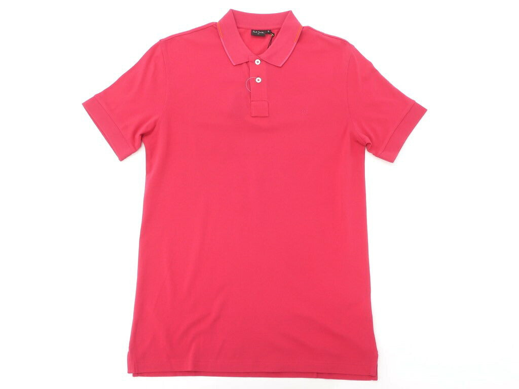 [Used] PS Paul Smith Cotton Pique Short Sleeve Polo Shirt Pink [Size S] [PNK] [S/S] [Condition Rank A] [Men&