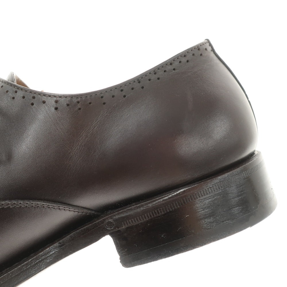 [Used] Silvano Sassetti Straight Tip Dress Shoes Dark Brown [Size 7] [BRW] [S/S/A/W] [Condition Rank B] [Men&