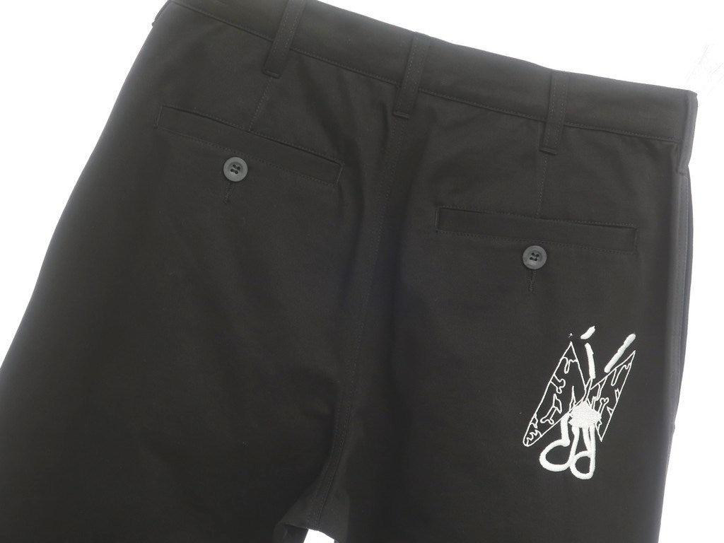 [New] Liam Hodges LIAM HODGES Cotton Chino Pants Black [Size 30] [BLK] [Condition Rank N] [Men&