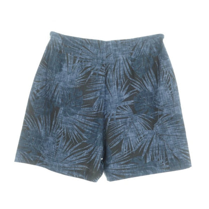 [New] HYDROGEN Cotton Linen Botanical Print Shorts Blue [Size 27] [BLU] [S/S] [Condition Rank N] [Men&