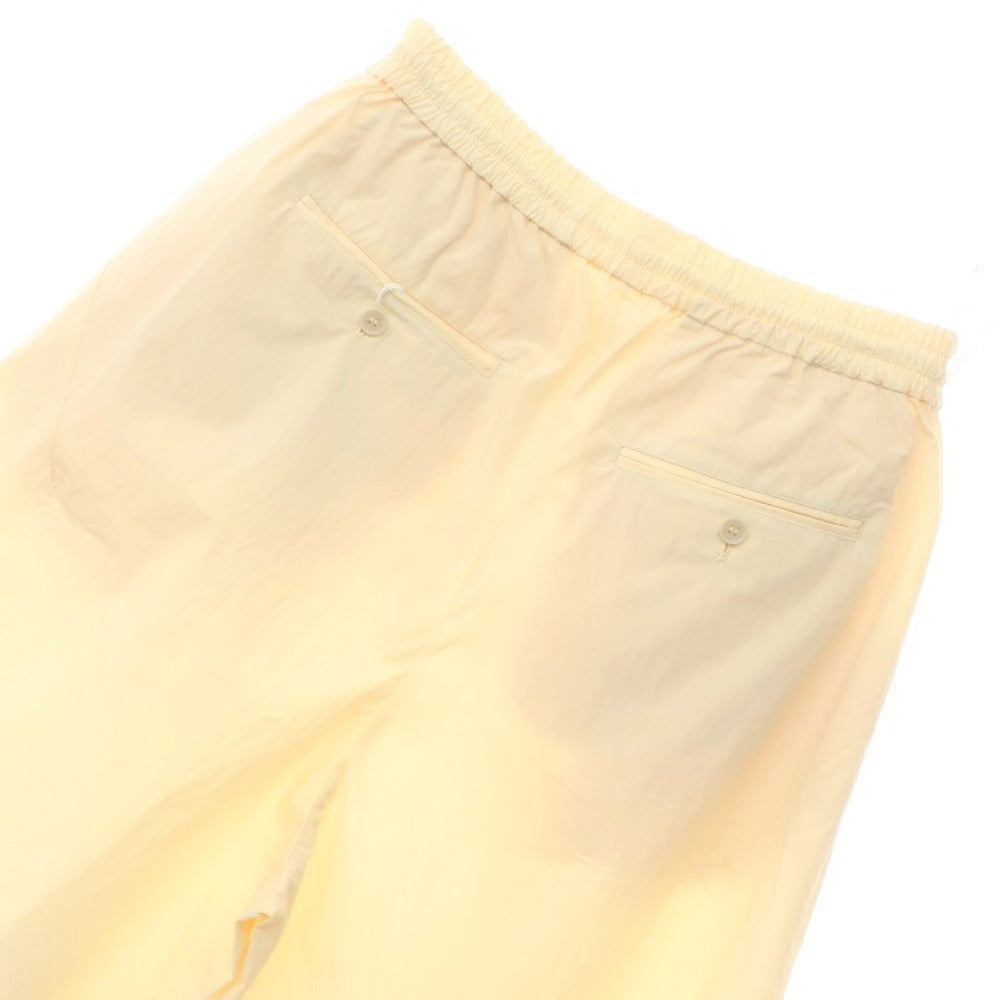 [Unused] Yoshio Kubo 2018 Spring/Summer Cotton Nylon Shorts Pale Yellow [Size 2] [YEL] [S/S] [Condition Rank S] [Men&