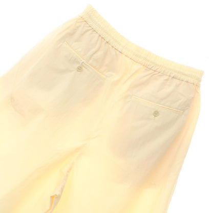 [Used] [Unused] Yoshio Kubo 2018 Spring/Summer Cotton Nylon Shorts Pale Yellow [Size 1] [YEL] [S/S] [Condition Rank S] [Men&