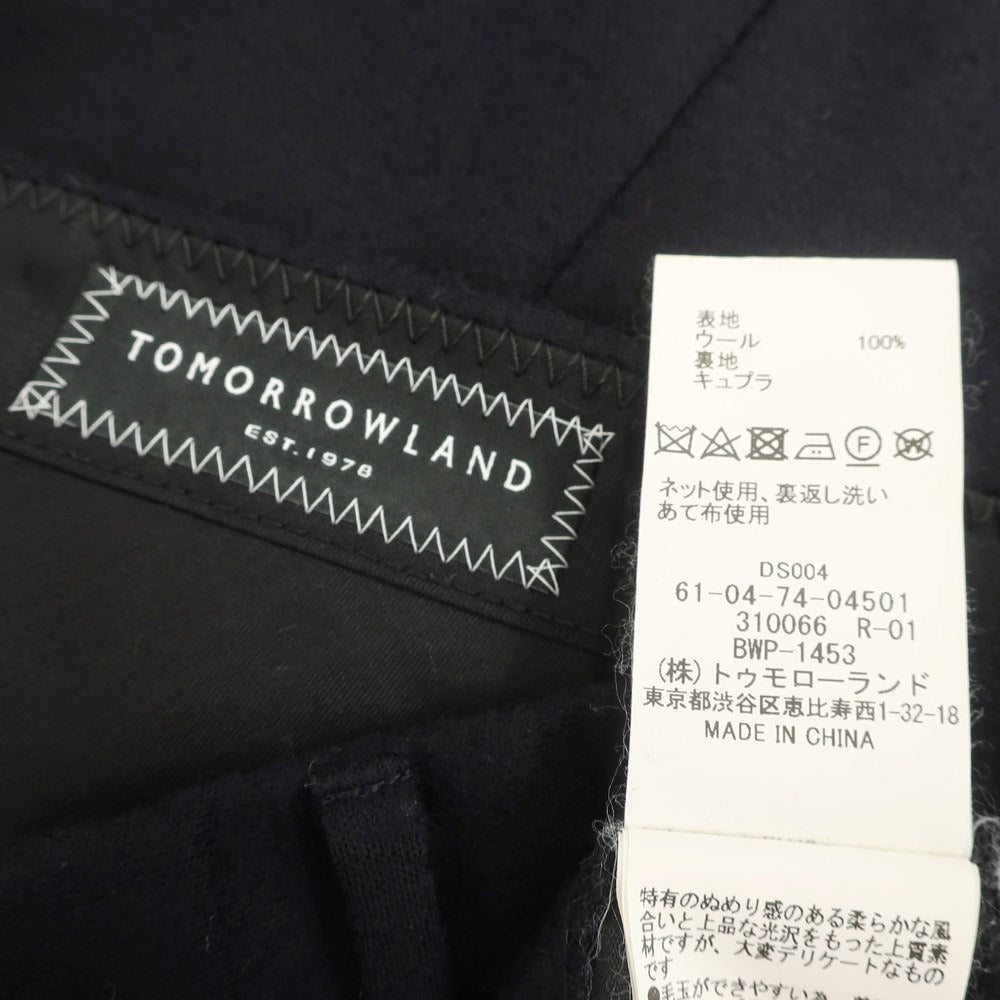 [Used] TOMORROWLAND Wool knit casual slacks pants, dark navy [Size 44] [NVY] [A/W] [Condition rank D] [Men&