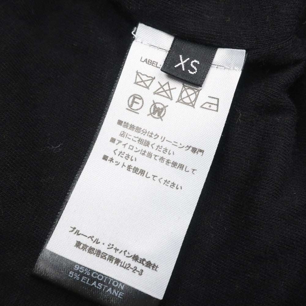 【中古】バルマン BALMAIN コットン 中綿入り キルティング スウェット ブラックxホワイト【サイズXS】【BLK】【A/W】【状態ランクB】【メンズ】