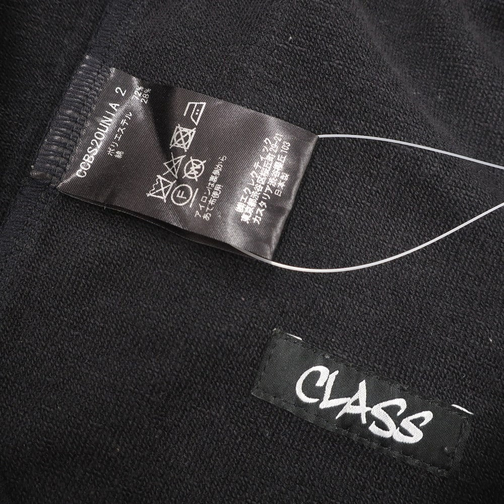 [Used] CLASS 2021 Spring/Summer Polyester Cotton Jersey Easy Pants Black [2] [Condition Rank C] [Men&
