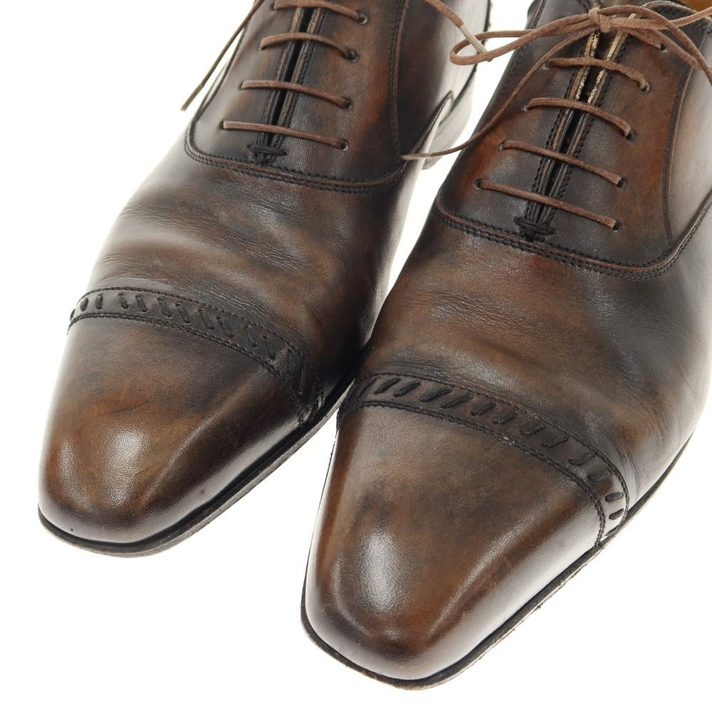 [Used] SUTOR MANTELLASSI Straight Tip Dress Shoes Brown [Size 40] [BRW] [S/S/A/W] [Condition Rank C] [Men&