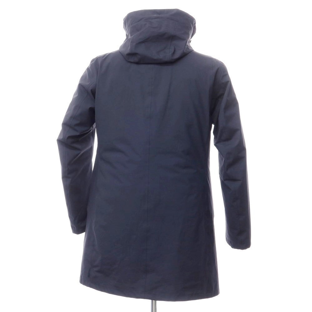 【中古】ヘルノ Herno Laminar GORE-TEX ゴアテックス 3WAY ダウンコート ネイビー【 50 】【 状態ランクC 】【 メンズ 】