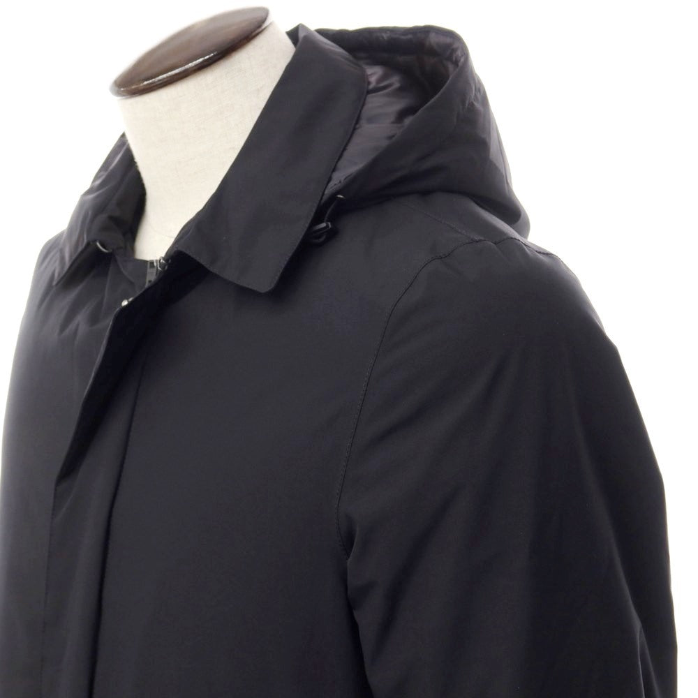 【中古】ヘルノ Herno Laminar ‎GORE-TEX ゴアテックス ダウンコート ブラック【サイズ48】【BLK】【A/W】【状態ランクB】【メンズ】