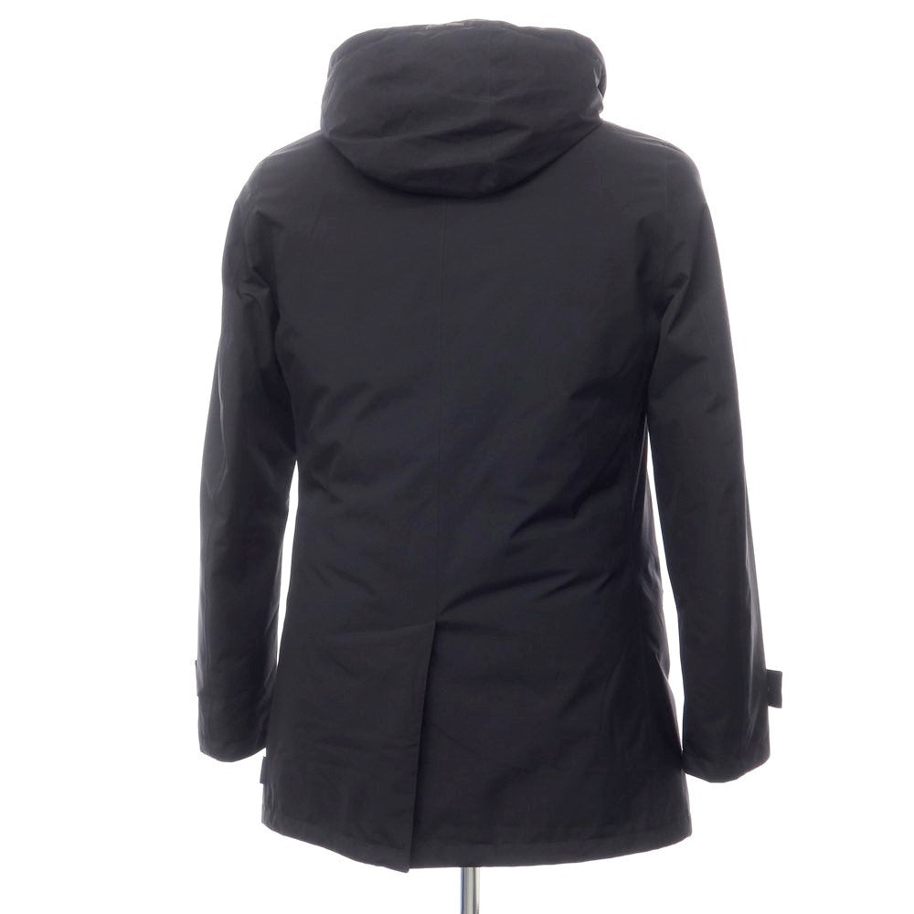 【中古】ヘルノ Herno Laminar ‎GORE-TEX ゴアテックス ダウンコート ブラック【サイズ48】【BLK】【A/W】【状態ランクB】【メンズ】