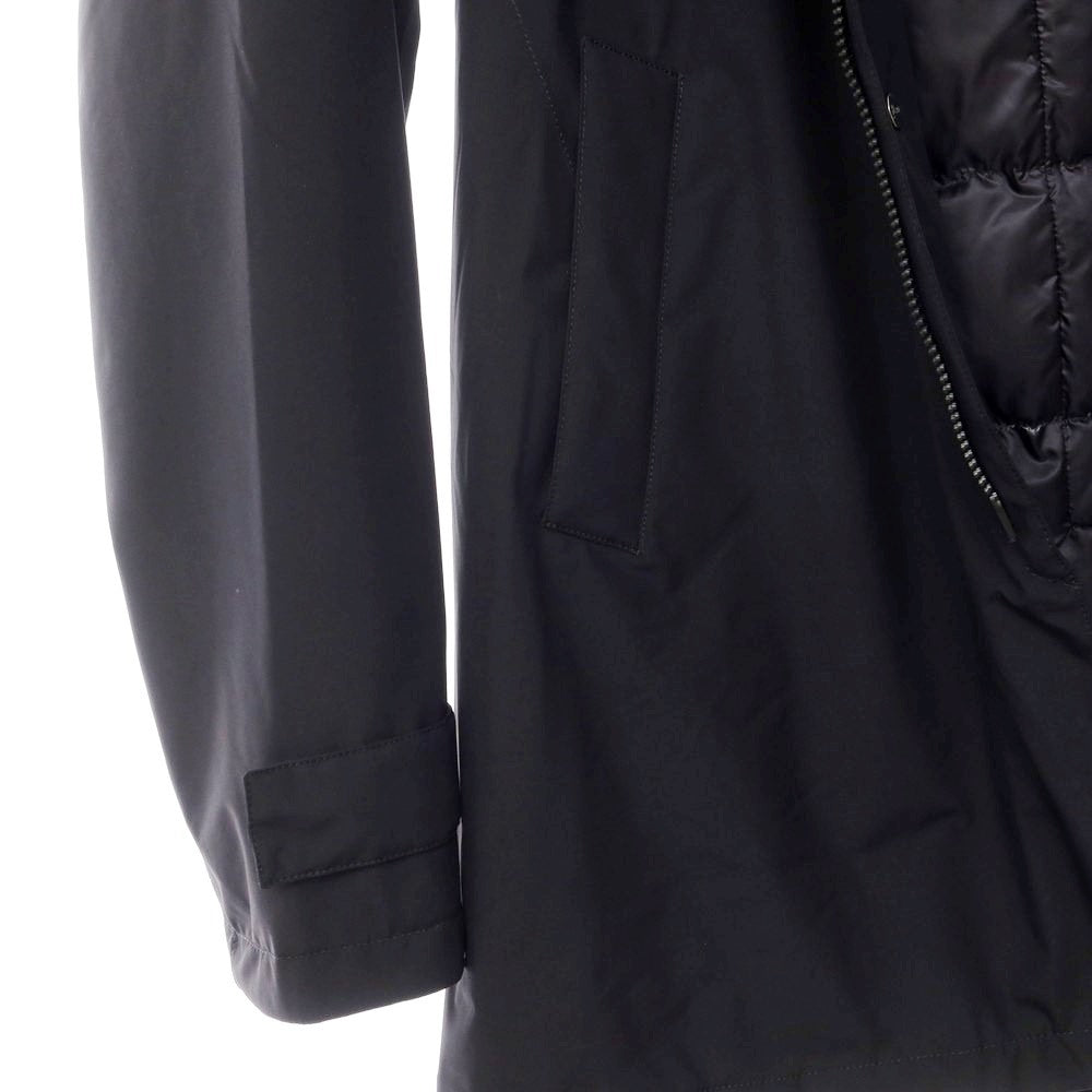 【中古】ヘルノ Herno Laminar ‎GORE-TEX ゴアテックス ダウンコート ブラック【サイズ48】【BLK】【A/W】【状態ランクB】【メンズ】