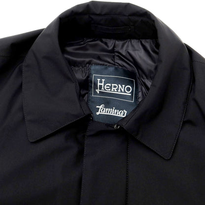 【中古】ヘルノ Herno Laminar ‎GORE-TEX ゴアテックス ダウンコート ブラック【サイズ48】【BLK】【A/W】【状態ランクB】【メンズ】