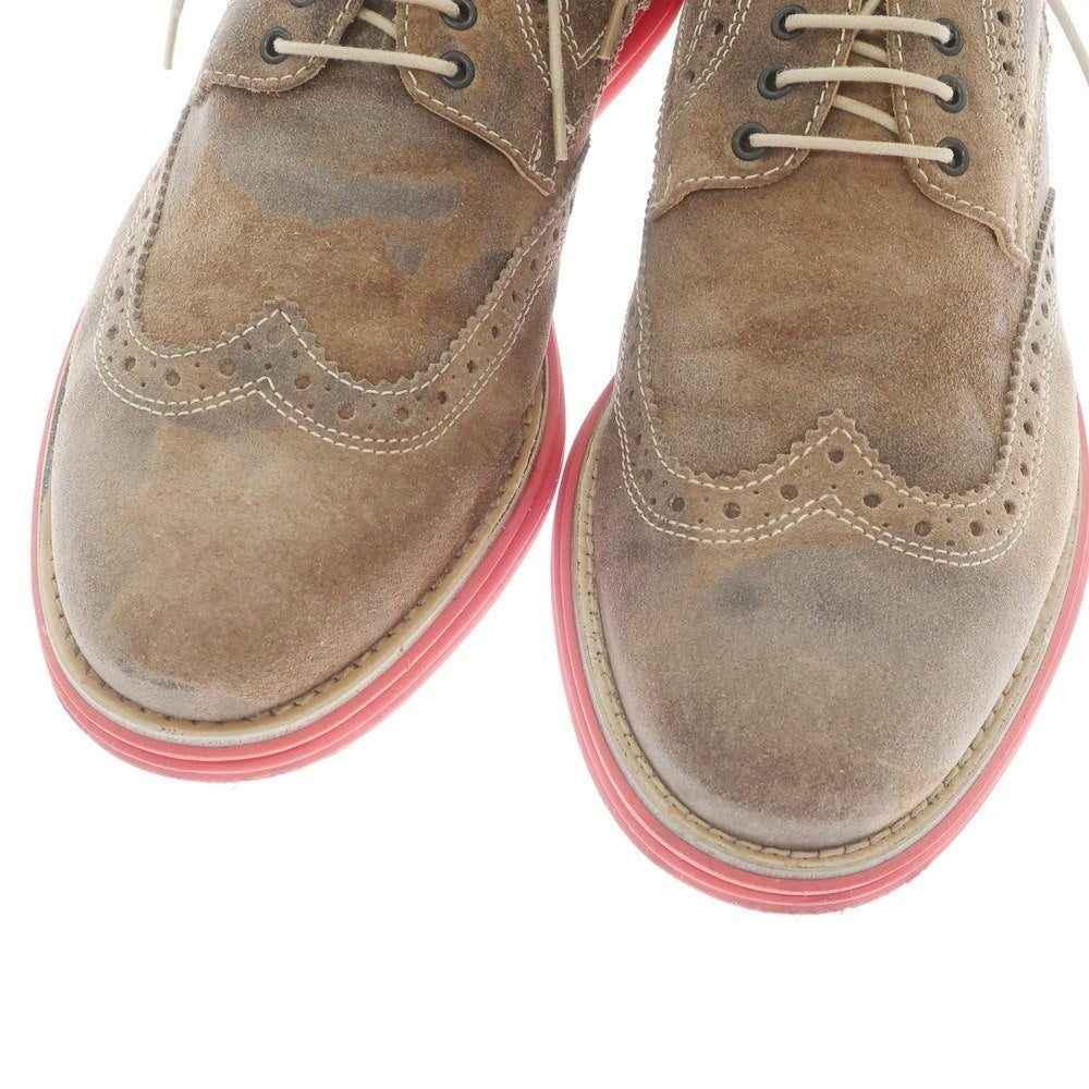 [Used] Gold Brothers GOLD BROTHERS Suede Wingtip Sneakers Brown [Size 40] [BRW] [S/S/A/W] [Condition Rank B] ​​[Men&