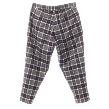 [Used] BERWICH Wool Casual Slacks Pants Gray x Navy [Size 46] [GRY] [A/W] [Condition Rank B] ​​[Men&