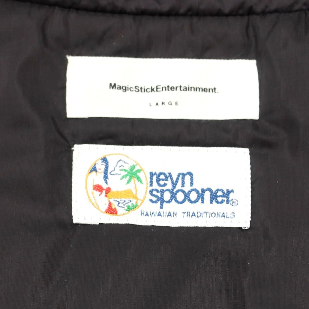 [Used] MAGIC STICK 2023 Spring/Summer x Reyn Spooner Nylon Padded Blouson Black x Multicolor [Size L] [BLK] [A/W] [Condition Rank A] [Men&