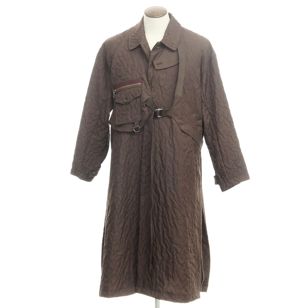 [Used] PEISM 2022 Spring/Summer Balmacaan Coat Dark Brown [Size 2] [BRW] [S/S] [Condition Rank A] [Men&