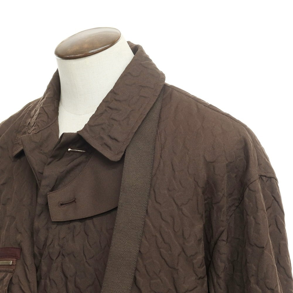 [Used] PEISM 2022 Spring/Summer Balmacaan Coat Dark Brown [Size 2] [BRW] [S/S] [Condition Rank A] [Men&