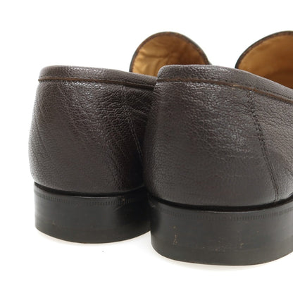 【中古】エンツォ ボナフェ Enzo Bonafe BEAMS別注 ストラップローファー ダークブラウン【 40 】【 状態ランクB 】【 メンズ 】