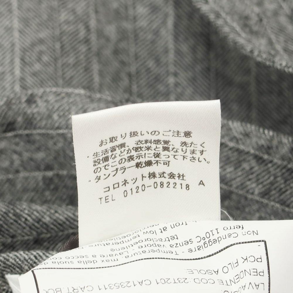 【中古】ボリオリ BOGLIOLI K.JACKET ウール 3つボタンスーツ グレー【 50 Drop.6 】【 状態ランクD 】【 メンズ 】