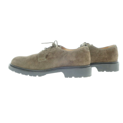 [Used] Mr P. MR PORTER Suede Plain Toe Derby Shoes Olive Color [Size 7] [GRN] [S/S/A/W] [Condition Rank B] ​​[Men&