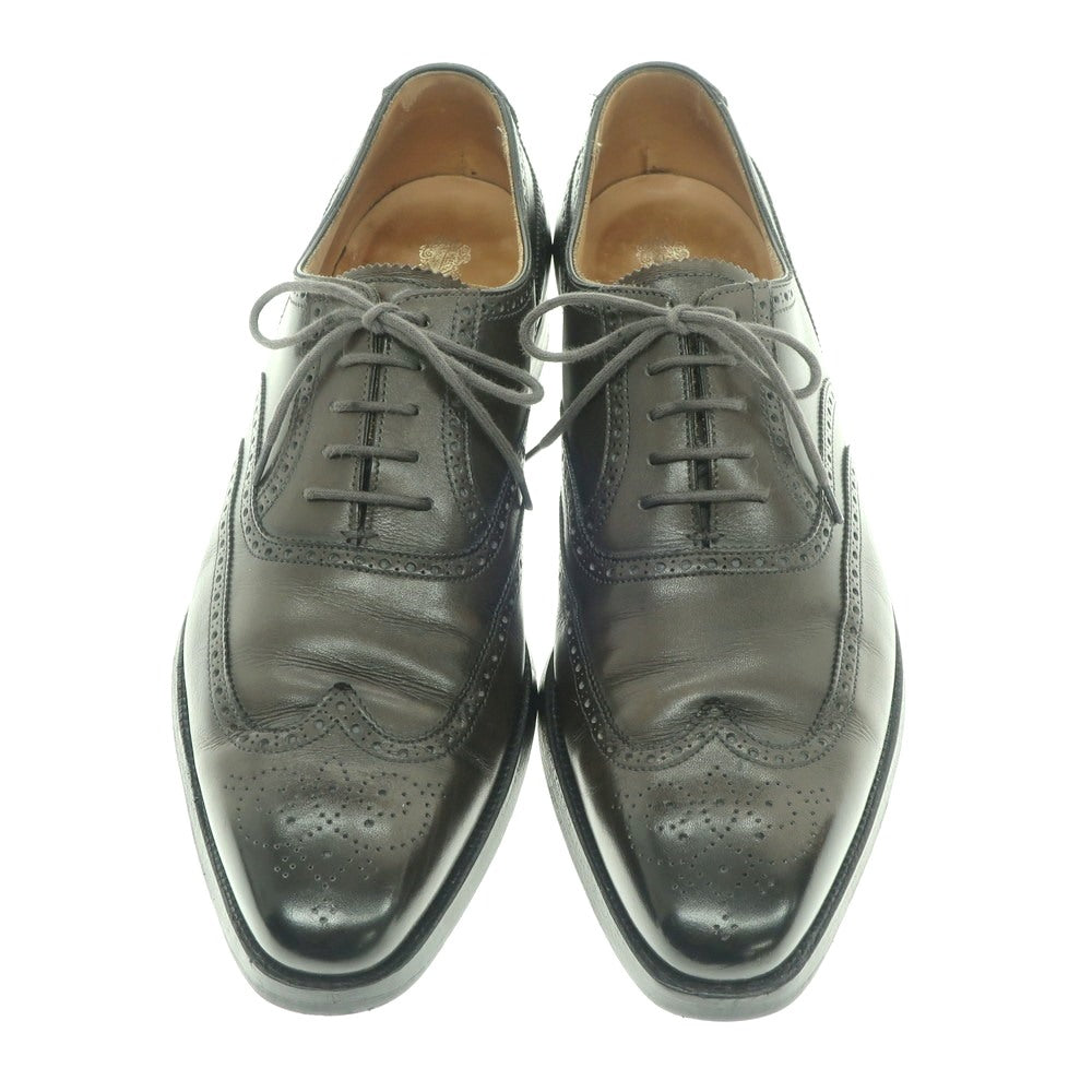 [Used] Crockett &amp;amp; Jones CROCKETT &amp;amp; JONES GUILDFORD Wingtip Dress Shoes Grayish Khaki [Size 7E] [GRY] [S/S/A/W] [Condition Rank B] ​​[Men&