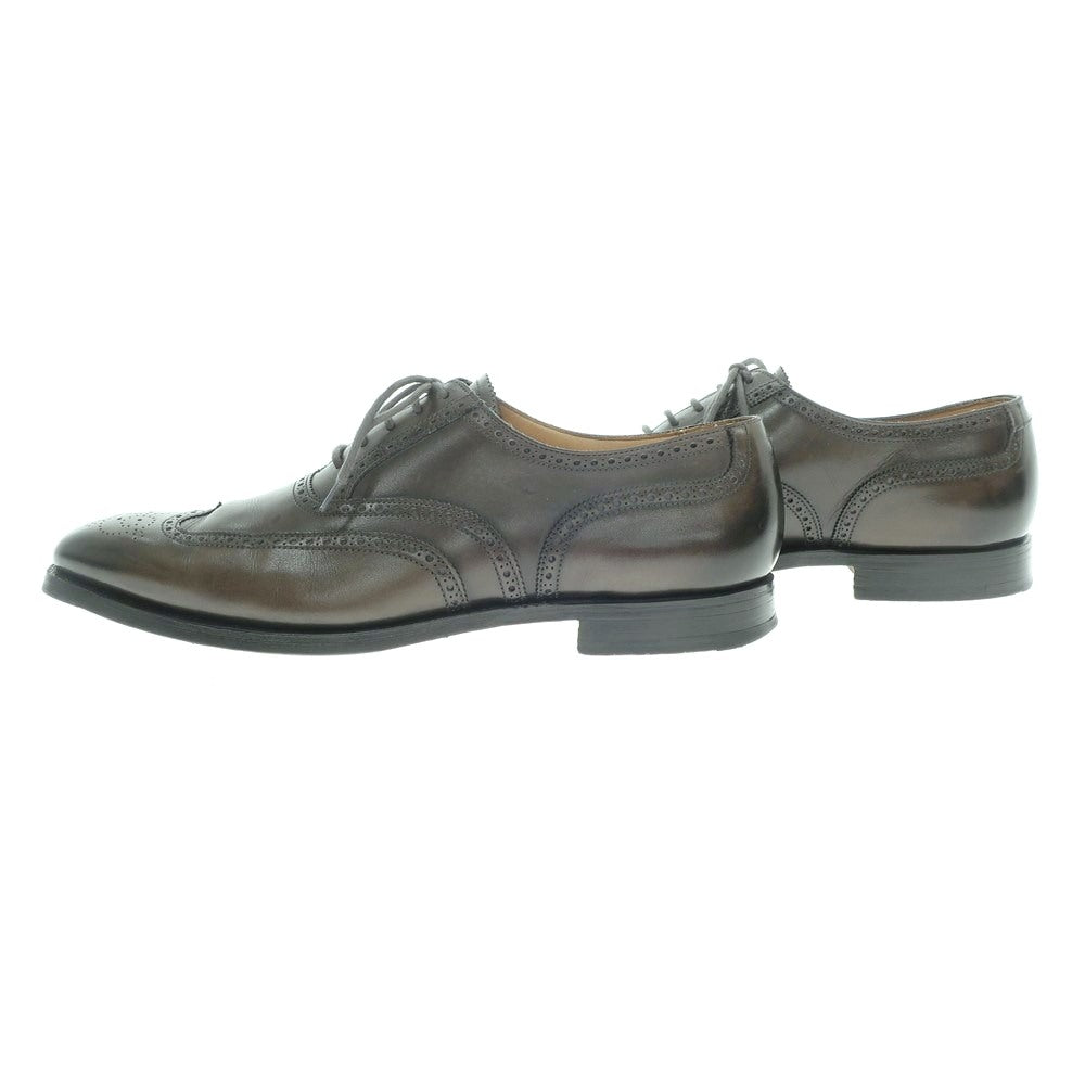 [Used] Crockett &amp;amp; Jones CROCKETT &amp;amp; JONES GUILDFORD Wingtip Dress Shoes Grayish Khaki [Size 7E] [GRY] [S/S/A/W] [Condition Rank B] ​​[Men&