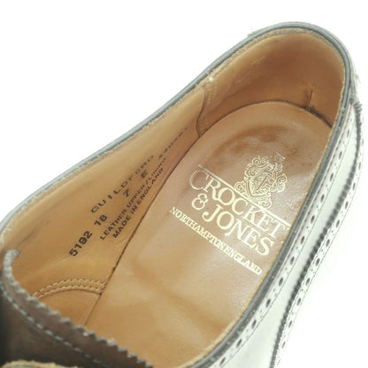 【中古】クロケットアンドジョーンズ CROCKETT&amp;JONES GUILDFORD ウイングチップ ドレスシューズ グレイッシュカーキ【サイズ7E】【GRY】【S/S/A/W】【状態ランクB】【メンズ】【759794】
[EPD]