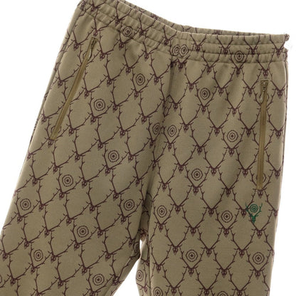 [Used] South2 West8 Polyester Jersey Easy Pants Olive x Brown [Size XS] [KAK] [S/S] [Condition Rank B] ​​[Men&