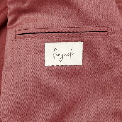 [Used] Finjack wool tailored jacket, maroon color [Size 48] [RED] [S/S] [Condition rank B] [Men&