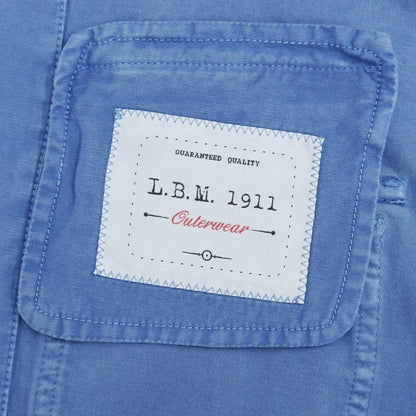 【新品】エルビーエム1911 L.B.M.1911 コットン ワーク ベスト ブルー【サイズ50】【BLU】【S/S】【状態ランクN】【メンズ】【769278】