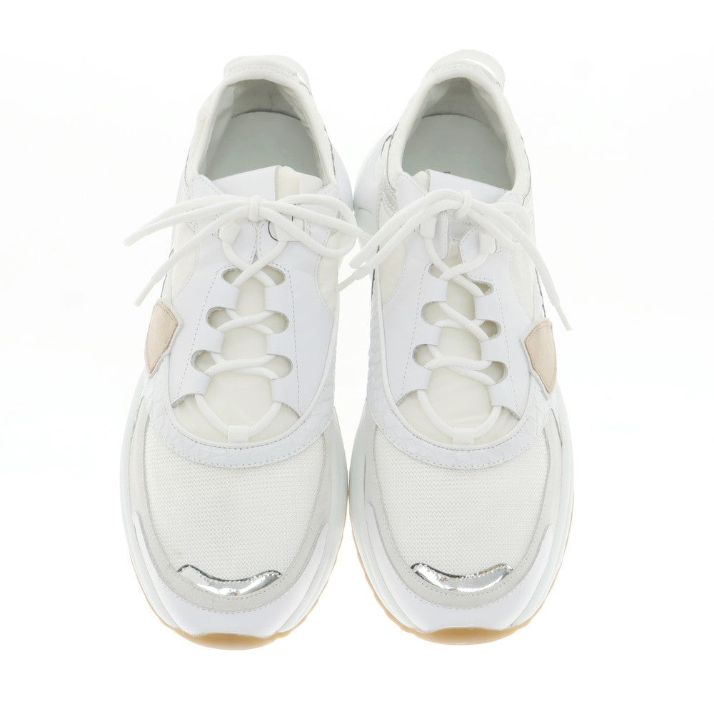 [New] Philippe Model PHILIPPE MODEL EZE WC5 Sneakers White x Silver [Size 44] [WHT] [S/S/A/W] [Condition Rank N] [Men&