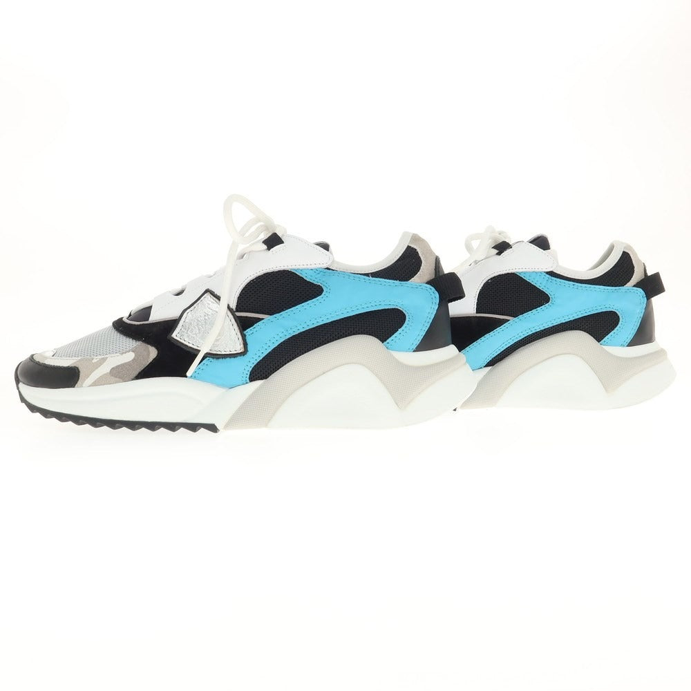 [New] Philippe Model PHILIPPE MODEL EZE FY3 Sneakers Black x Blue [Size 43] [BLK] [S/S/A/W] [Condition Rank N] [Men&