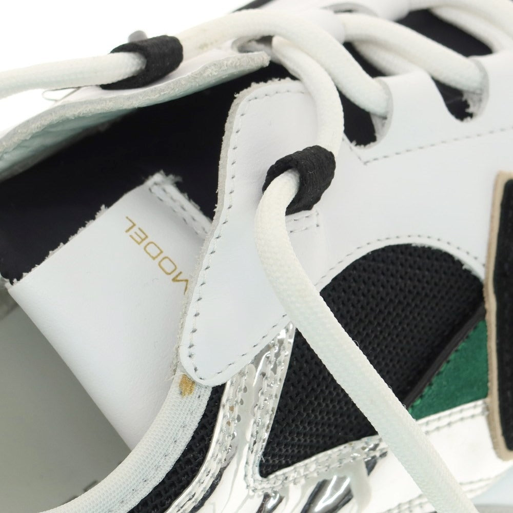 [New Outlet] Philippe Model PHILIPPE MODEL EZE WM6 Sneakers Green x White [Size 41] [GRN] [S/S/A/W] [Condition Rank N-] [Men&