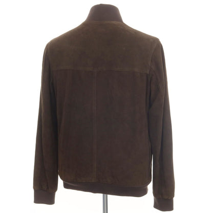 【中古】リングヂャケット リングジャケット RING JACKET シープスエード レザージャケット ブルゾン ダークブラウン【サイズ52】【BRW】【A/W】【状態ランクB】【メンズ】【768892】