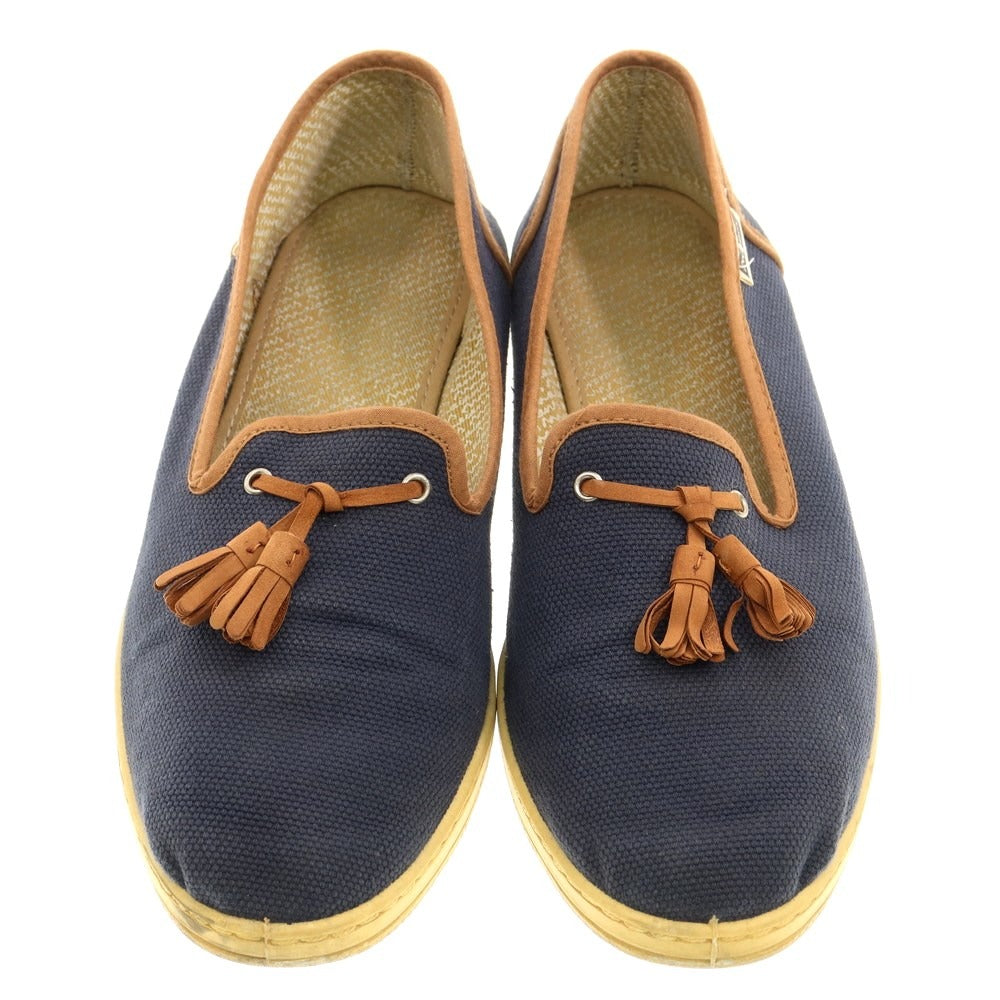 [Used] Maians Canvas Tassel Slip-on Navy [Size 41] [NVY] [S/S/A/W] [Condition Rank C] [Men&