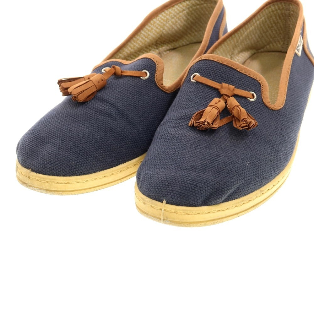 [Used] Maians Canvas Tassel Slip-on Navy [Size 41] [NVY] [S/S/A/W] [Condition Rank C] [Men&