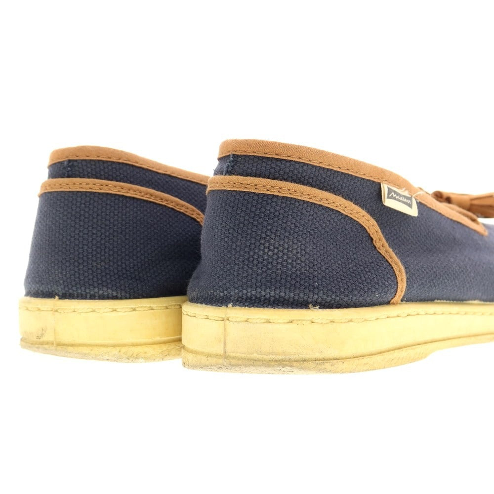 [Used] Maians Canvas Tassel Slip-on Navy [Size 41] [NVY] [S/S/A/W] [Condition Rank C] [Men&