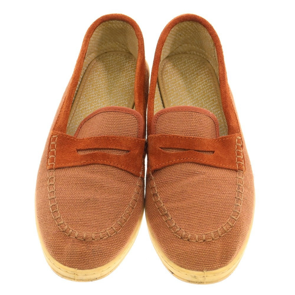 [Used] Maians Canvas Coin Loafers Slip-ons Brown [Size 41] [BRW] [S/S/A/W] [Condition Rank C] [Men&