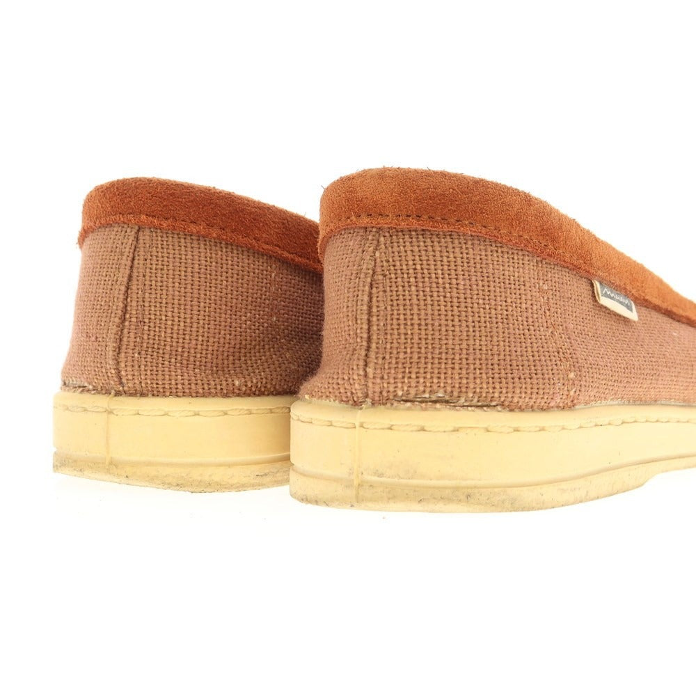 [Used] Maians Canvas Coin Loafers Slip-ons Brown [Size 41] [BRW] [S/S/A/W] [Condition Rank C] [Men&