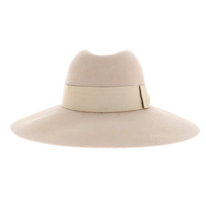 [New] Borsalino rabbit fur felt hat in pink beige [Size M] [PNK] [A/W] [Condition Rank N] [Men&
