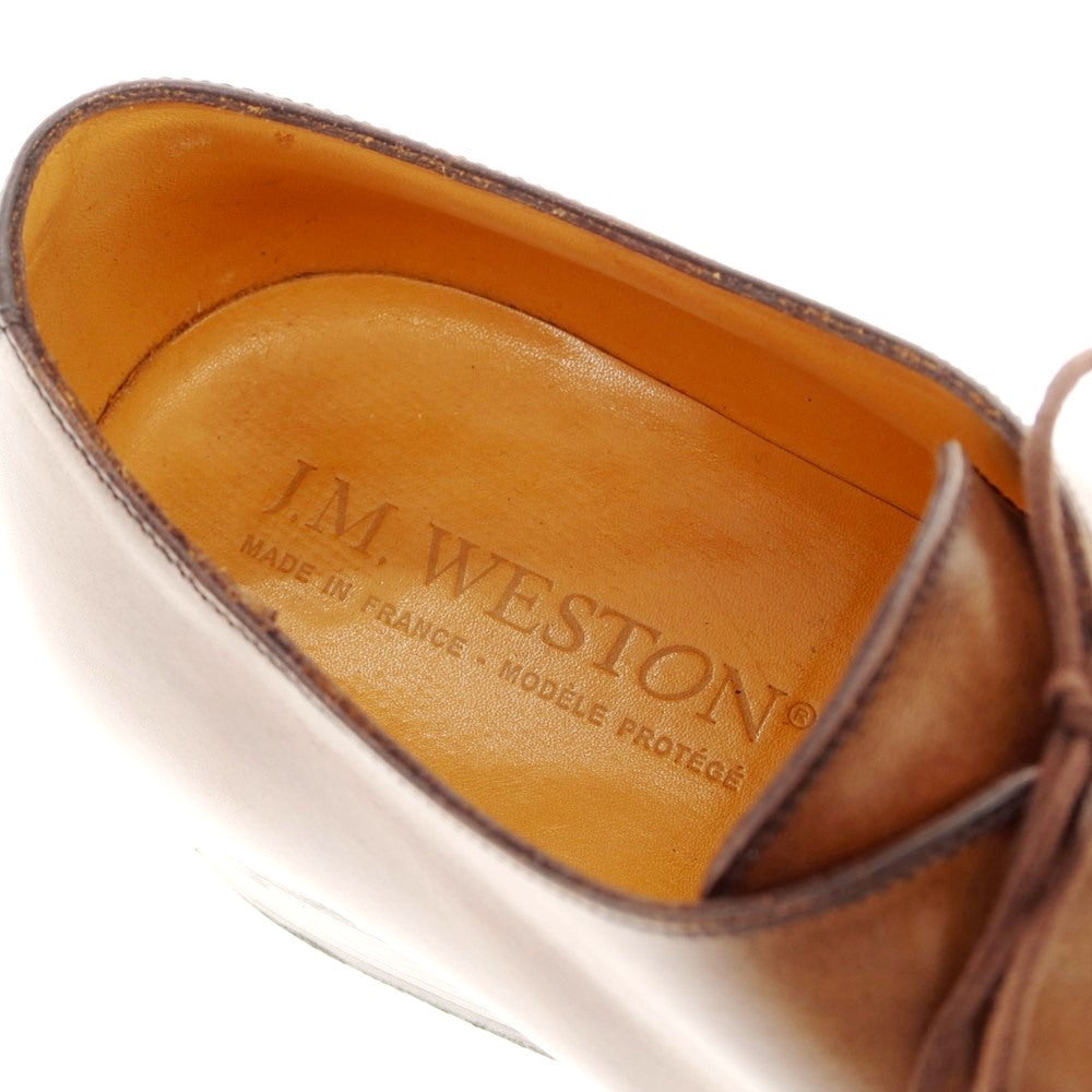 [Used] JM WESTON Conti Line 3 EYELETS DERBY Dress Shoes Brown [Size 7E] [BRW] [S/S/A/W] [Condition Rank B] ​​[Men&