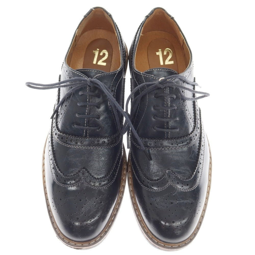 [Used] TSD12 Leather Wingtip Shoes Dark Navy [Size 42] [NVY] [S/S/A/W] [Condition Rank D] [Men&